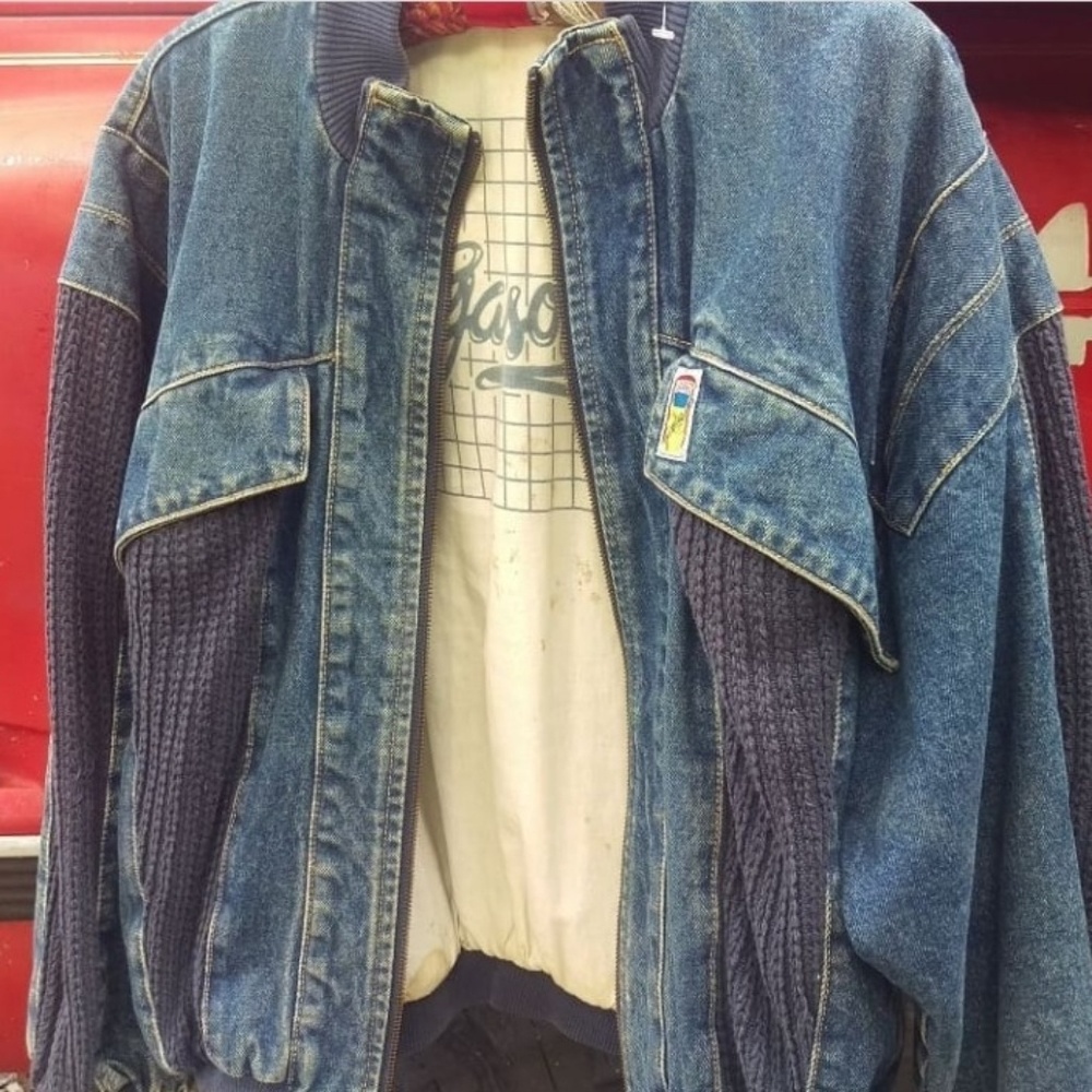 80's gasoline jacket